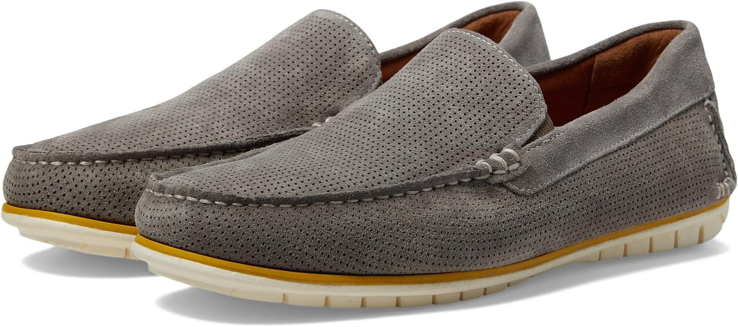 

Лоферы Cort Perf Venetian Johnston & Murphy, цвет Gray Nubuck 1