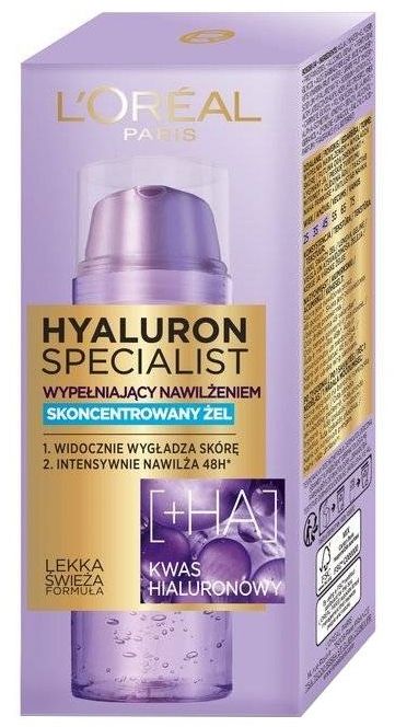 Гель для лица L’Oréal Hyaluron Specialist Jelly, 50 мл