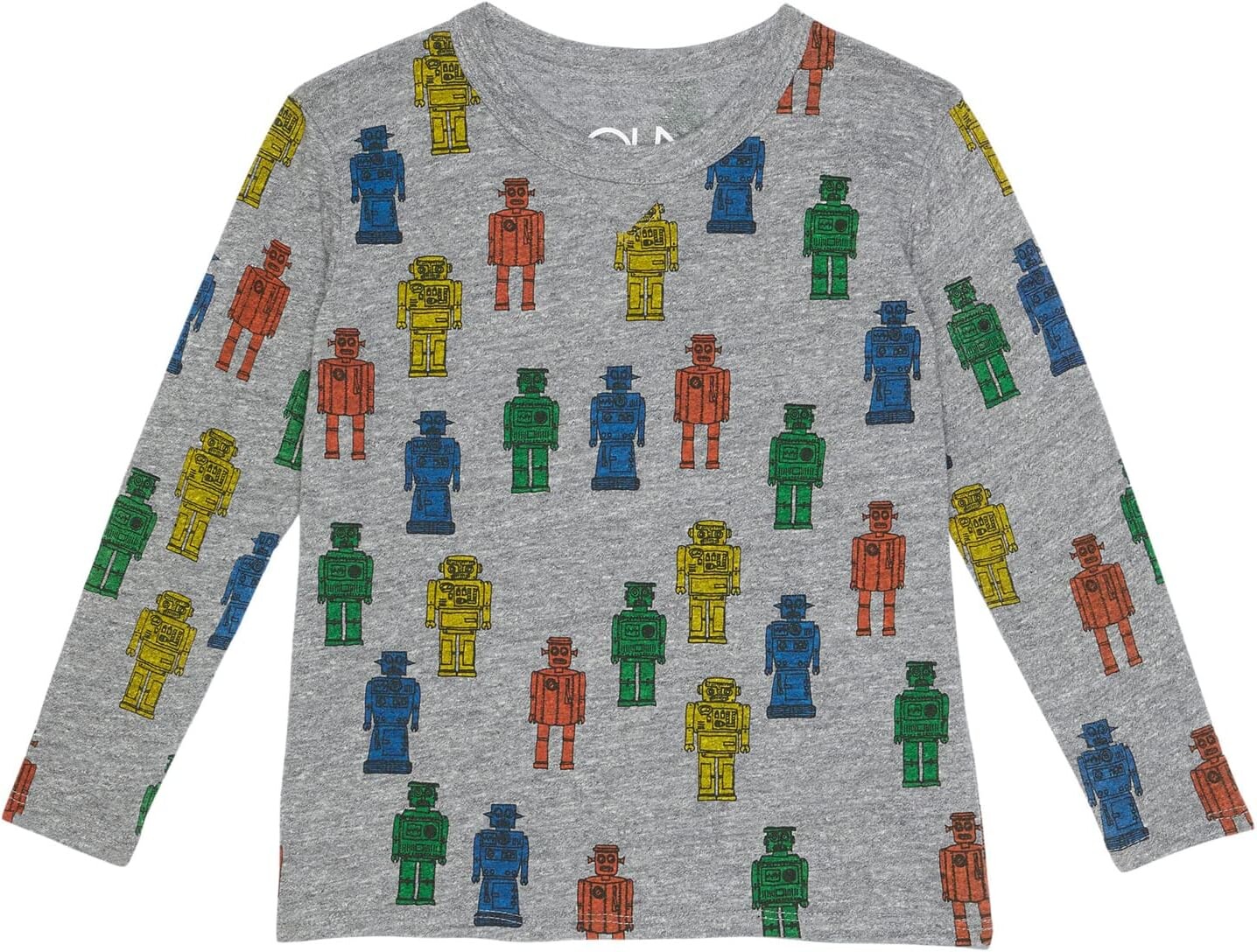 

Футболка Chaser Tri-Blend Long Sleeve Crew Neck Tee, цвет Streaky Grey