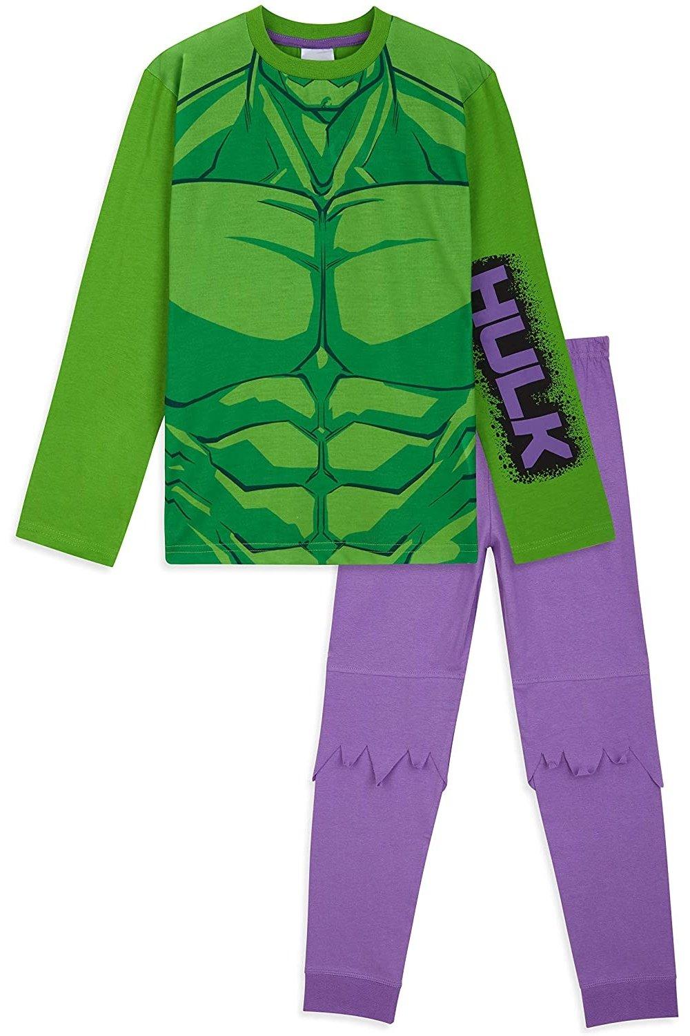 Халк Пижамный комплект Marvel, мультиколор мини экскаватор комплекты детской пижамы пижама для девочек детский пижама для мальчиков одежда для детей одежда для маленьких мальчиков