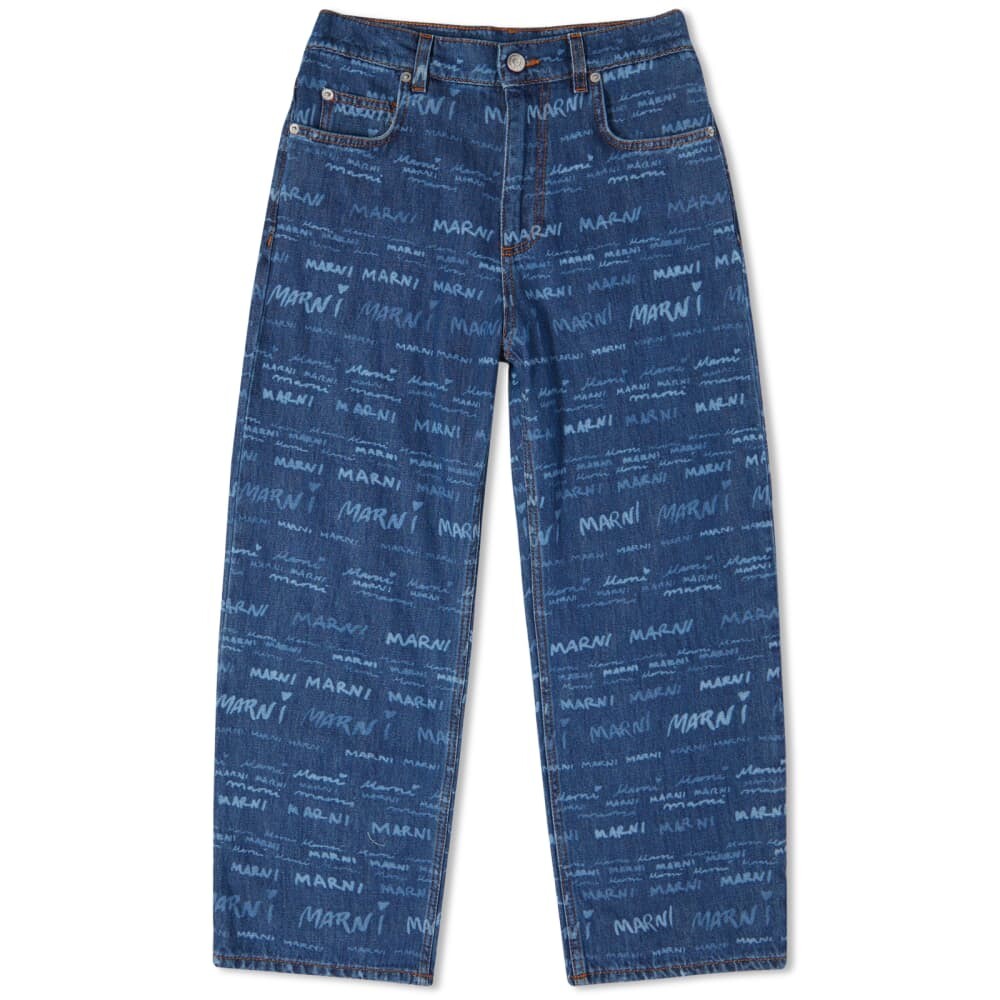 

Джинсы с логотипом Marni