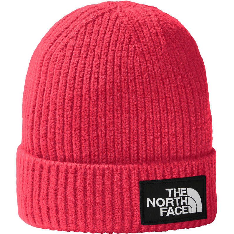 

Детская шапка с манжетами и логотипом Tnf Box The North Face, розовый