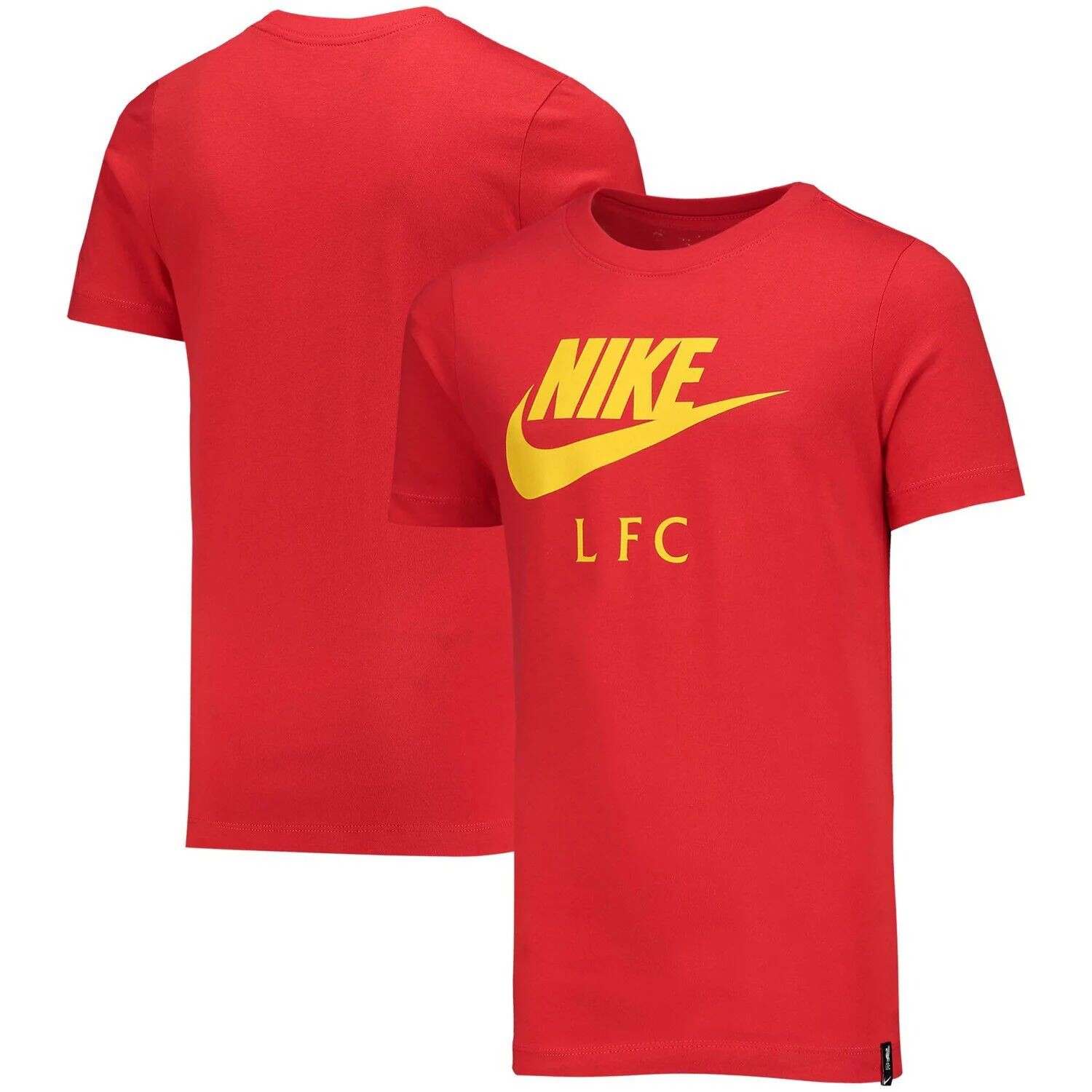 

Молодежная красная футболка Nike Liverpool Futura Crest Nike
