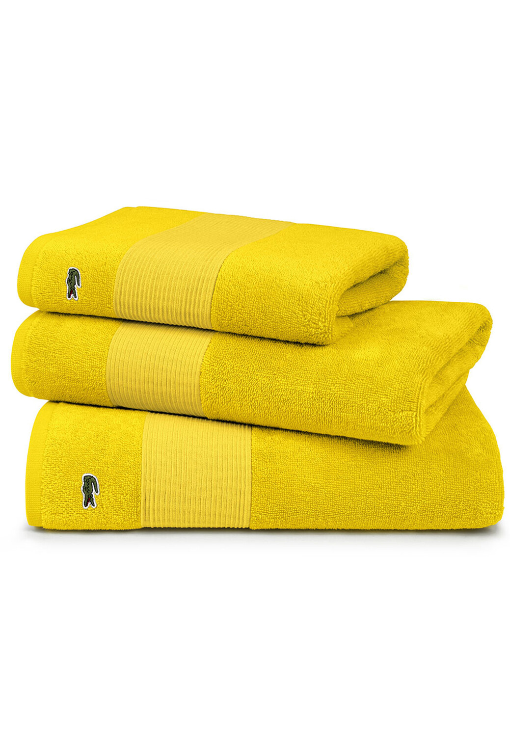 

Полотенце для ванной Lacoste Duschtuch L LE CROCO, цвет JAUNE