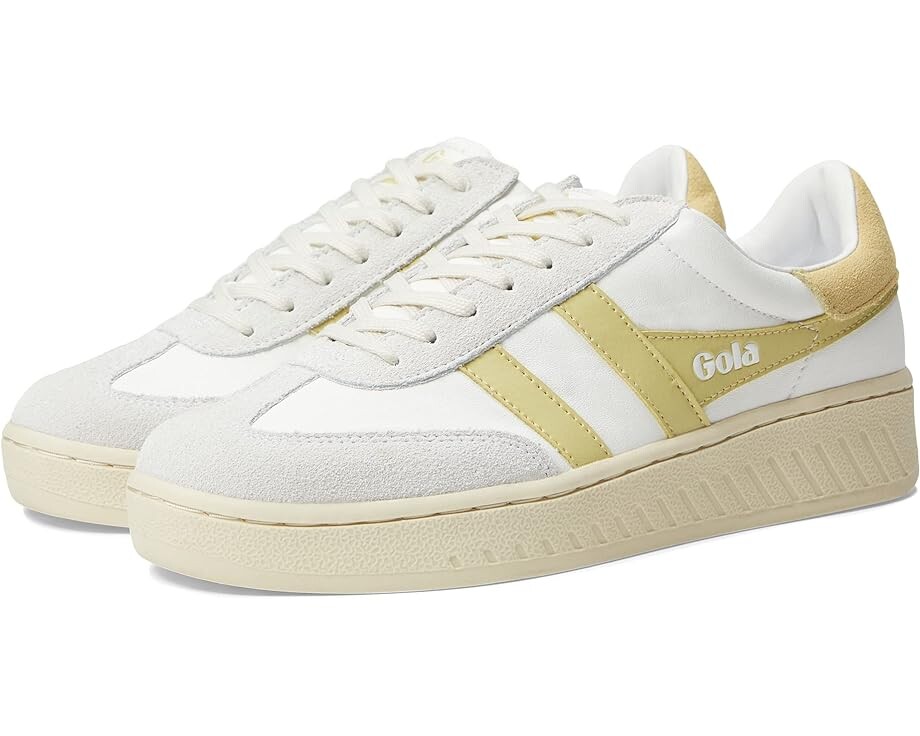 

Кроссовки Gola Dropshot, цвет White/Lemon