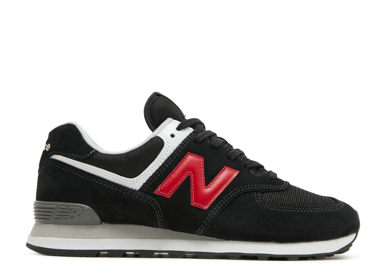 

Кроссовки New Balance 574 'Black Red', черный