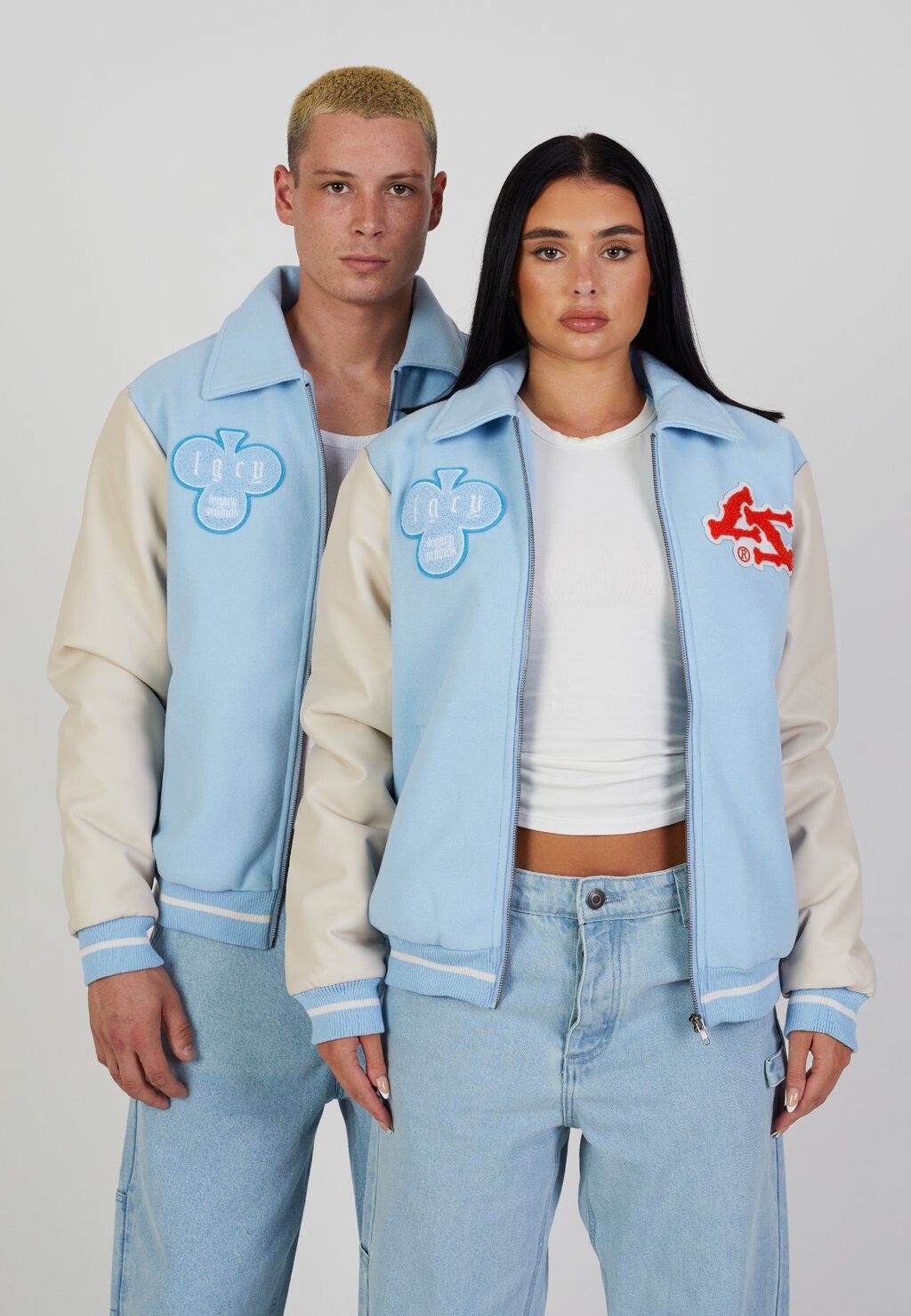 

Куртка LEGACY STUDIOS КУРТКА УНИСЕКС КОЛЛЕДЖ, цвет baby blue