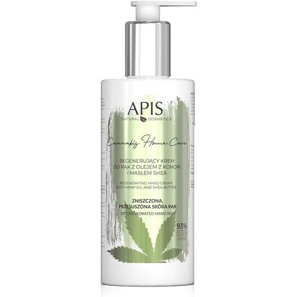 

APIS CANNABIS HOME CARE Восстанавливающий крем для рук с маслом конопли и маслом ши 300мл