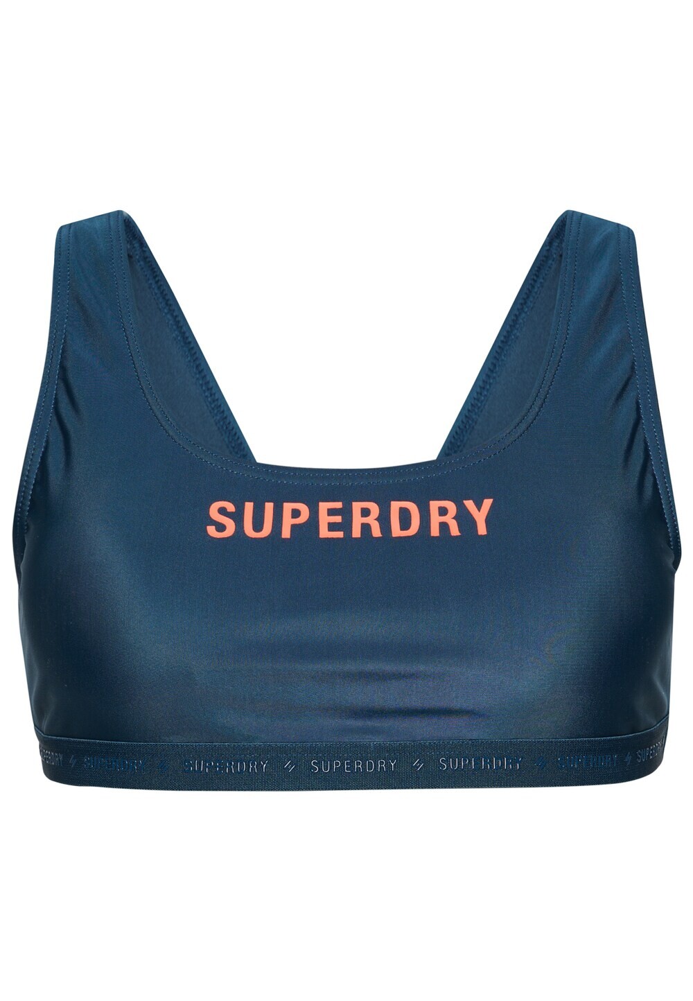 

Топ бикини без косточек Superdry, синий