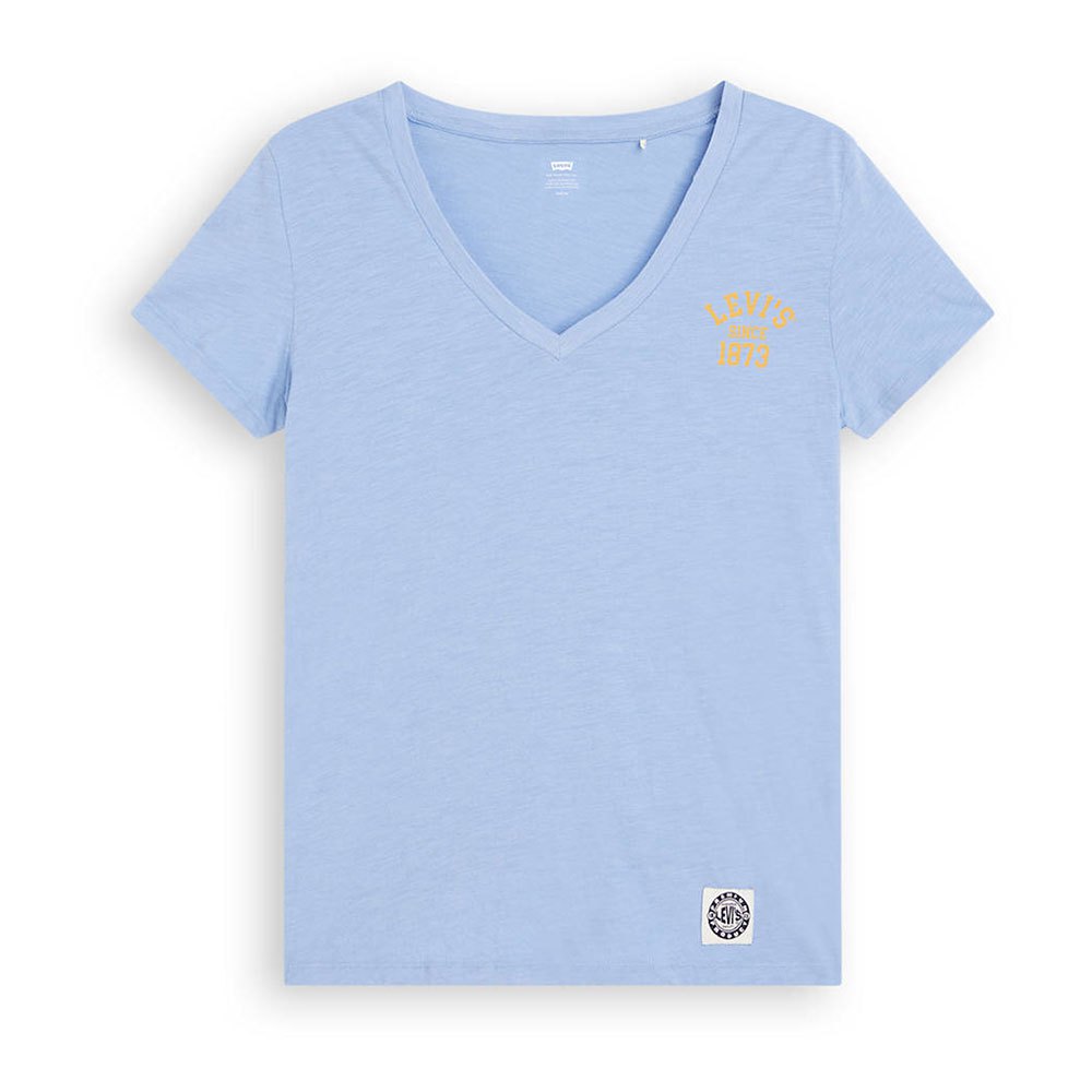 футболка levi´s graphic jordie синий Футболка Levi´s Graphic Perfect Vneck, синий
