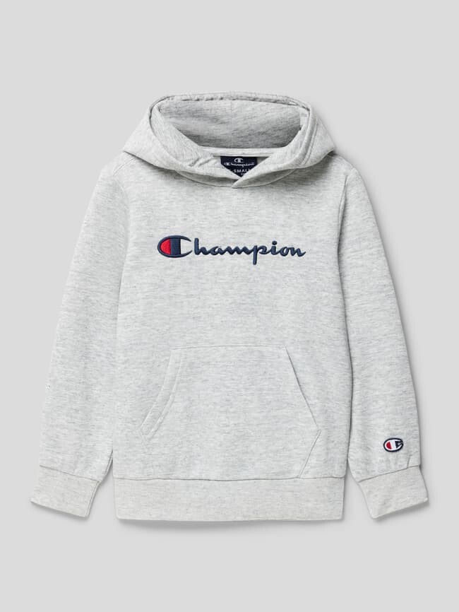 

Толстовка с вышивкой этикеток CHAMPION, серый