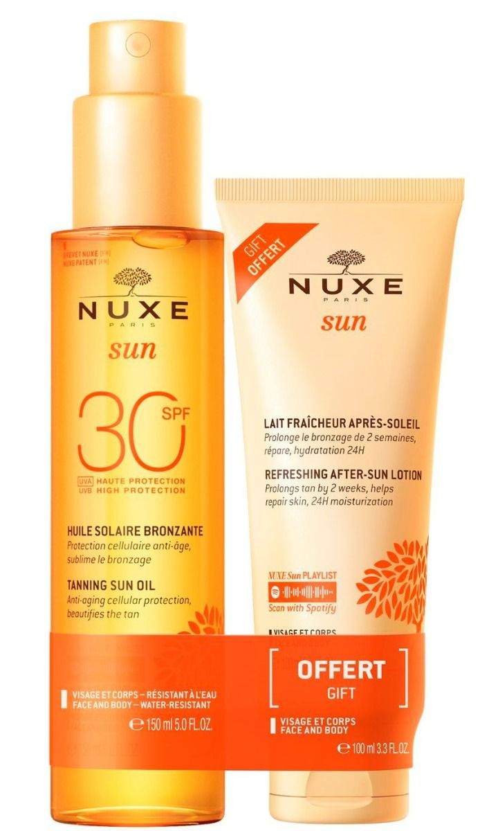 Набор дермокосметики Nuxe Sun SPF30, 1 шт