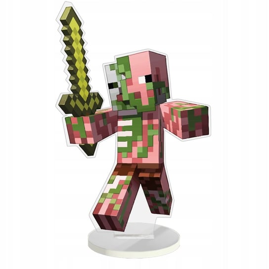 цена Коллекционная фигурка Minecraft Zombie Pig 14,5 см Plexido