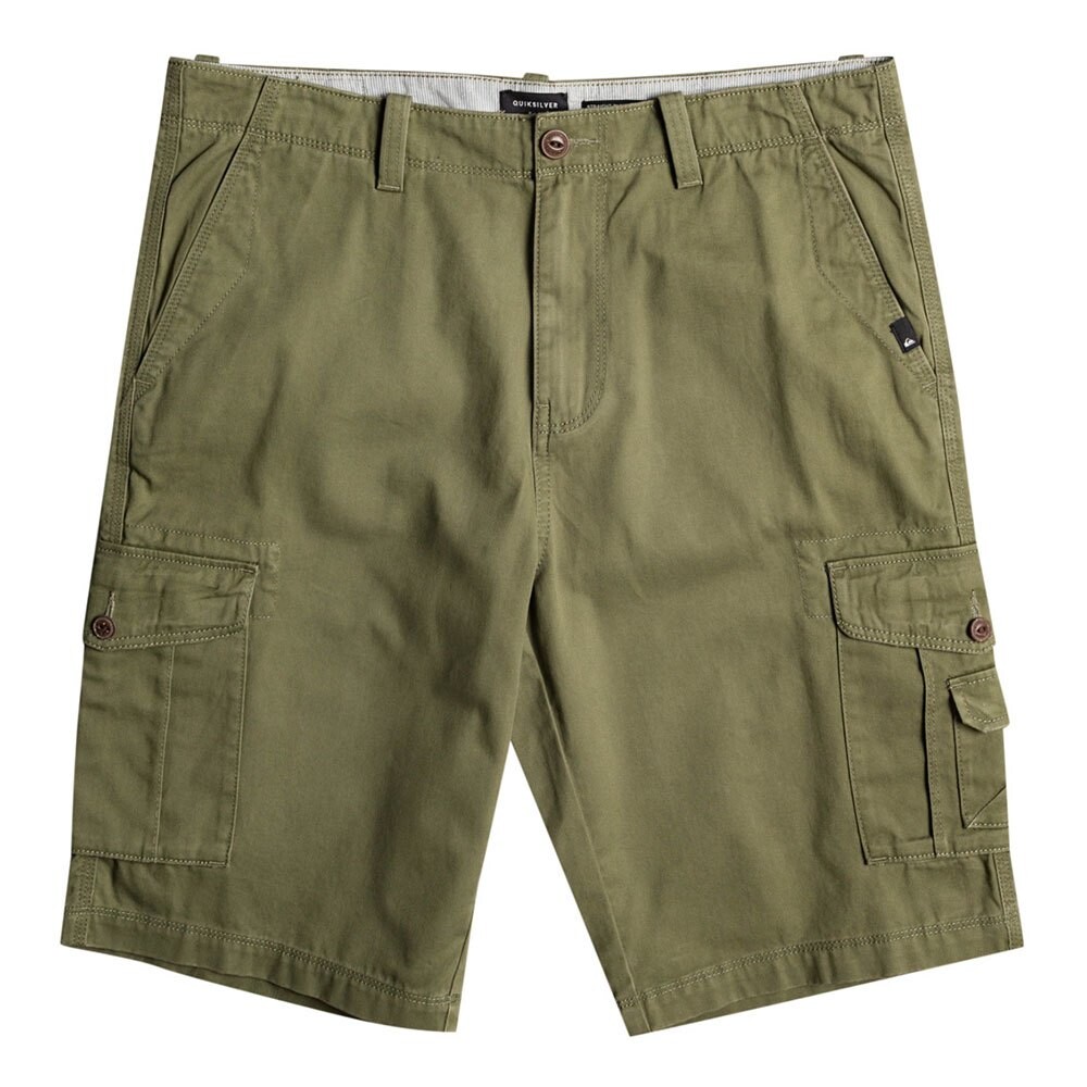 

Шорты карго Quiksilver Crucialbattlesh, зеленый