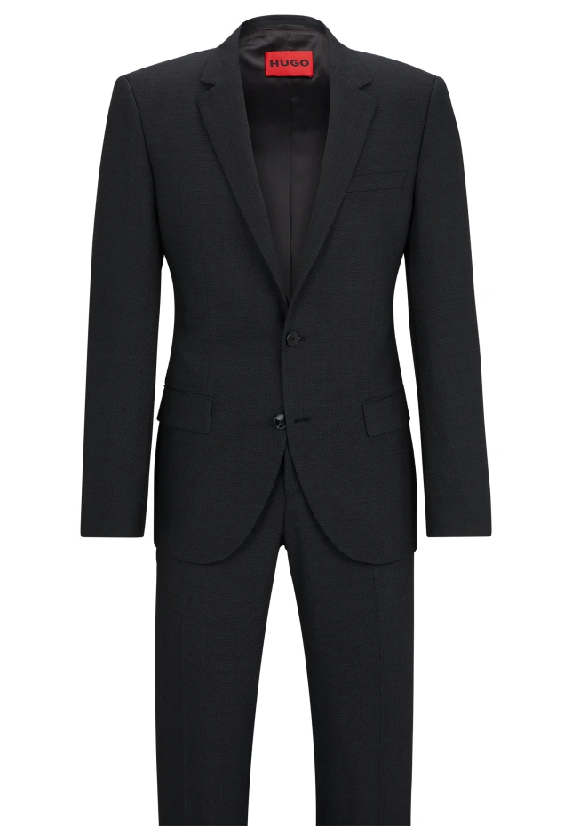 

Деловой костюм henry/getlin232x slim fit Hugo, черный
