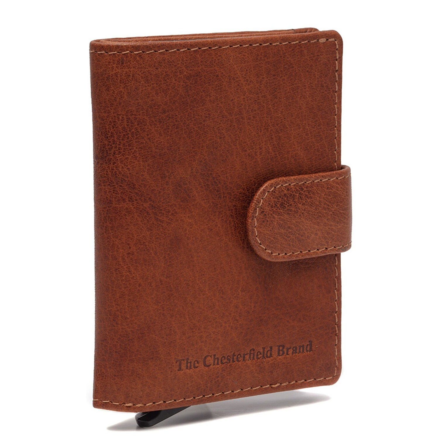 

Кошелек The Chesterfield Brand Antique Buff Kreditkartenetui RFID Schutz Leder 7 см, коньячный