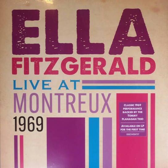 Виниловая пластинка Fitzgerald Ella - Ella Fitzgerald Live At Montreux 1969 (Limited Edition) ella fitzgerald perdido vol 13 3 cd