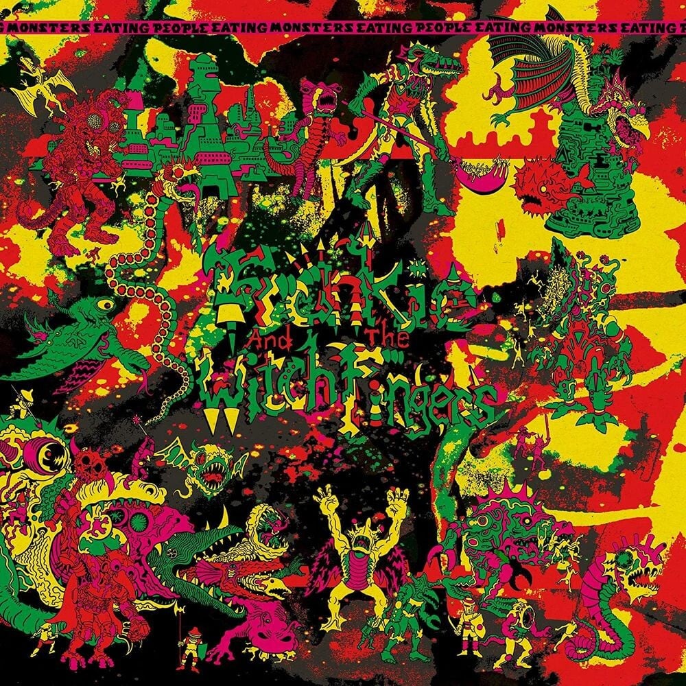 

Виниловая пластинка LP Monsters Eating People Eating Monsters... [Green Galaxy Vinyl] - Frankie And The Witch Fingers