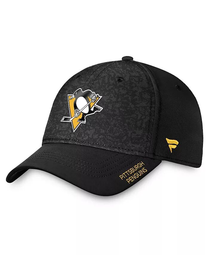 

Мужская черная гибкая кепка Pittsburgh Penguins Authentic Pro Rink Fanatics, черный