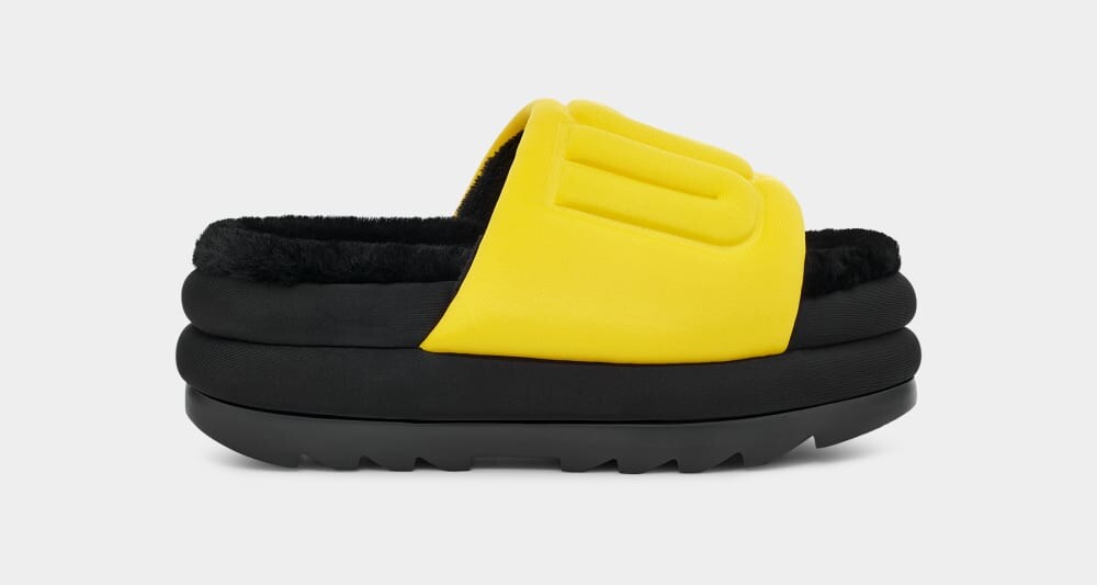 

Сандалии Maxi Graphic Slide UGG, желтый
