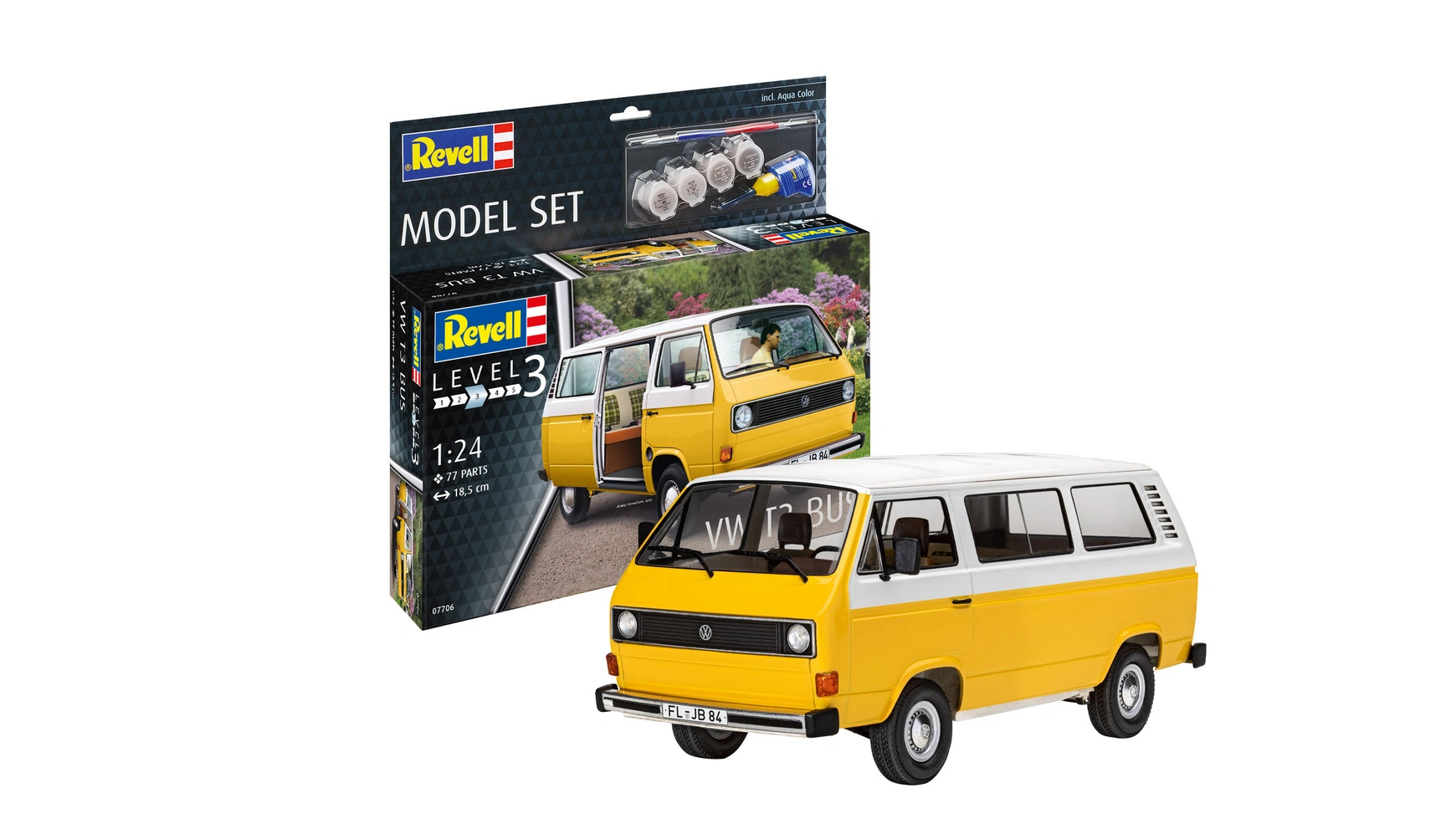 Revell Набор моделей автобуса VW T3 цена и фото