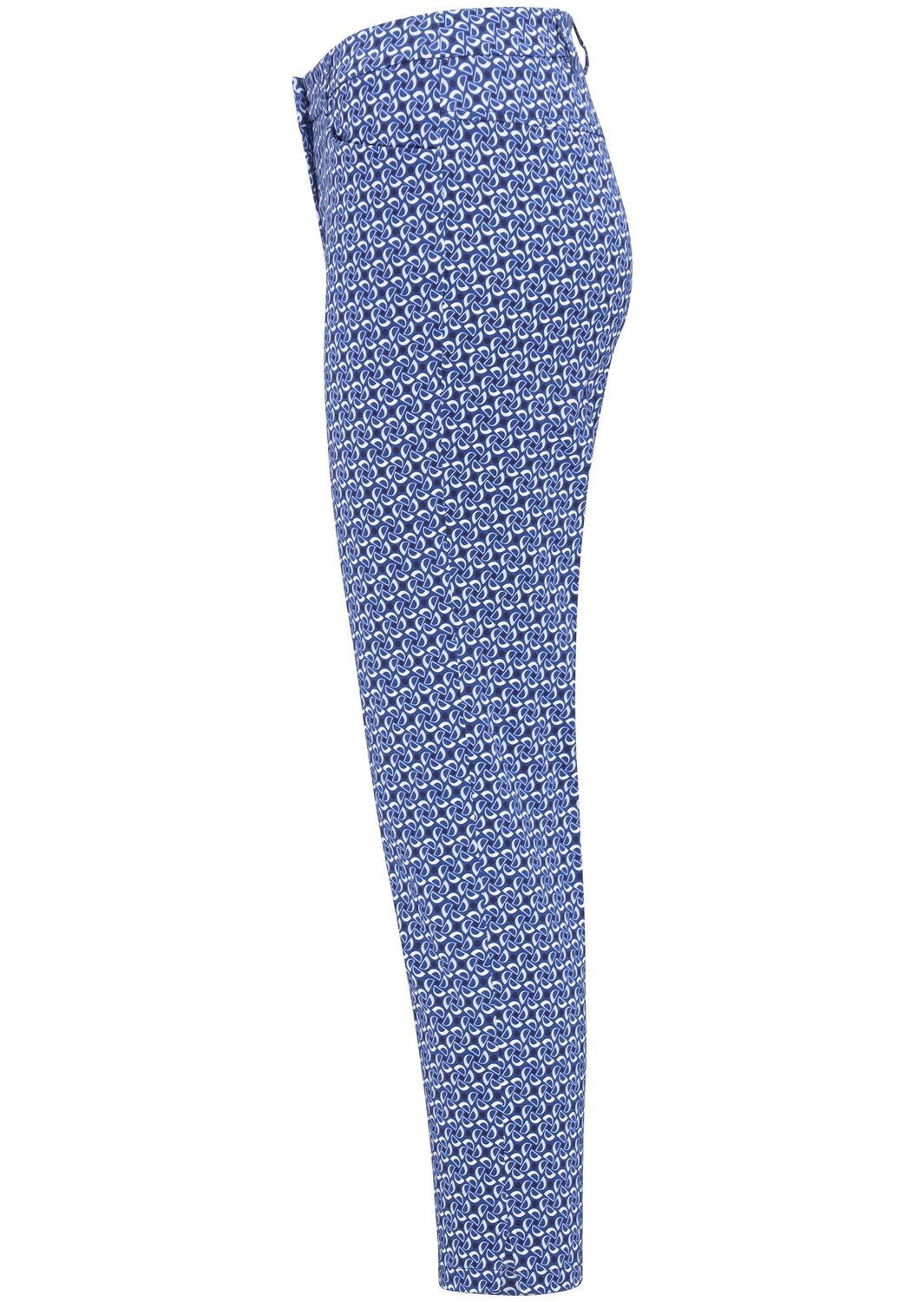 

Тканевые брюки GOLDNER Druck, цвет royalblau/gemustert