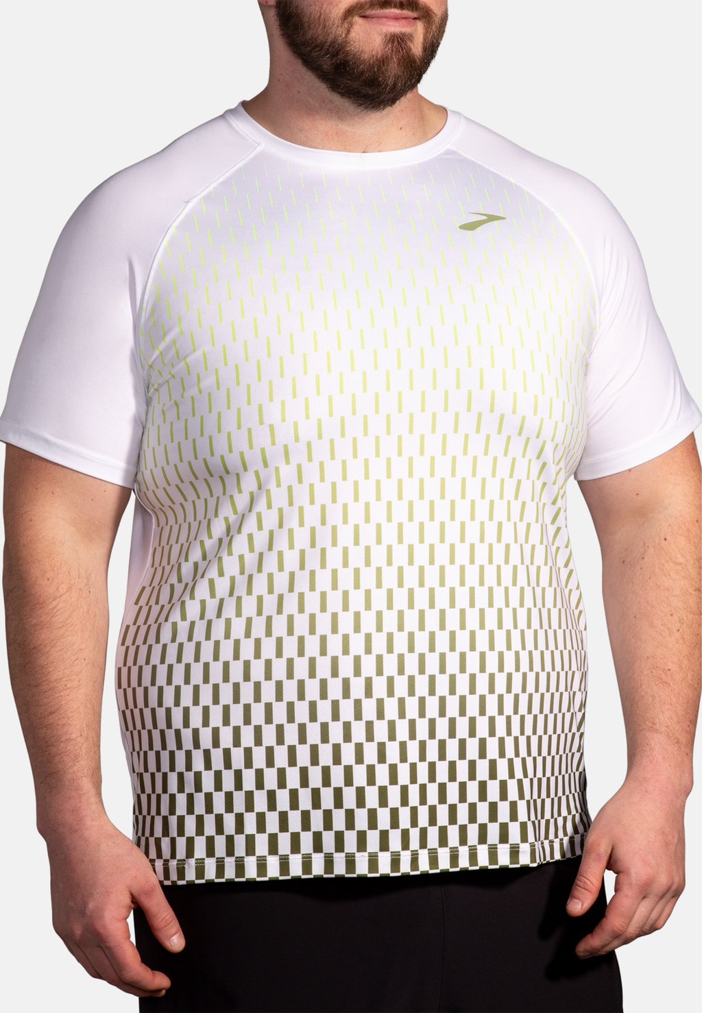 

Спортивная футболка Atmosphere Short Sleeve 2.0 Brooks, цвет white internal gradient