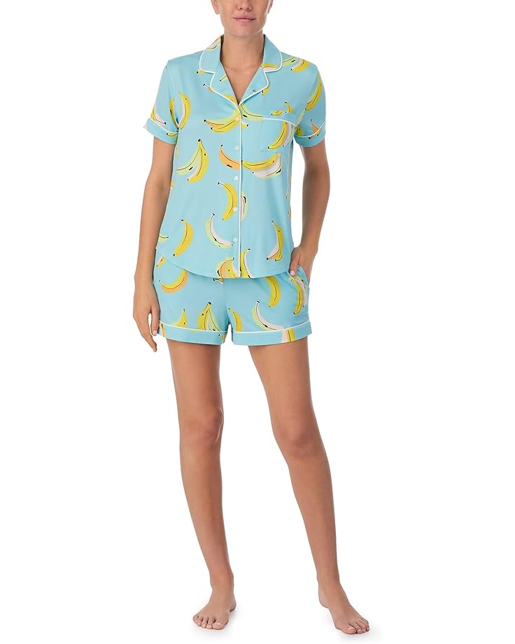 Пижама Kate Spade New York Boxer Short Sleeve, цвет Bananas