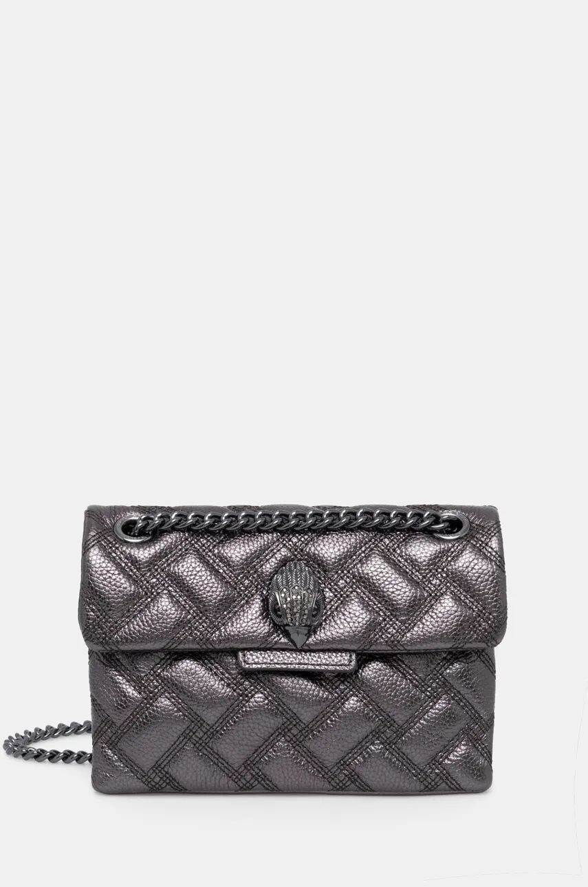 

Кожаная сумка Kurt Geiger London KENSINGTON, серый