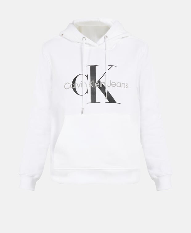 

Толстовка с капюшоном Calvin Klein, белый