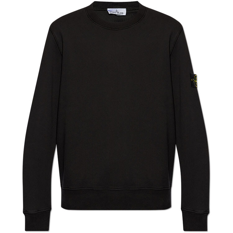 

Толстовка мужская черная Stone Island, черный