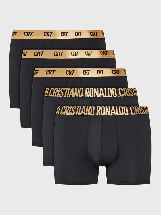 Комплект из 5 боксеров Cristiano Ronaldo Cr7, черный