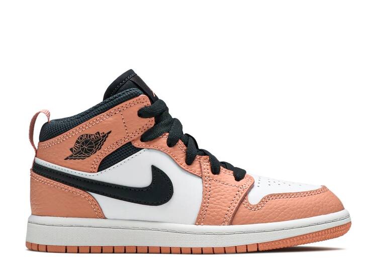 

Кроссовки AIR JORDAN 1 MID PS 'PINK QUARTZ', розовый