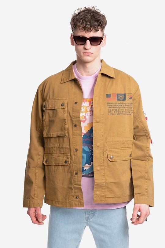

Полевая куртка Куртка LWC Alpha Industries, бежевый