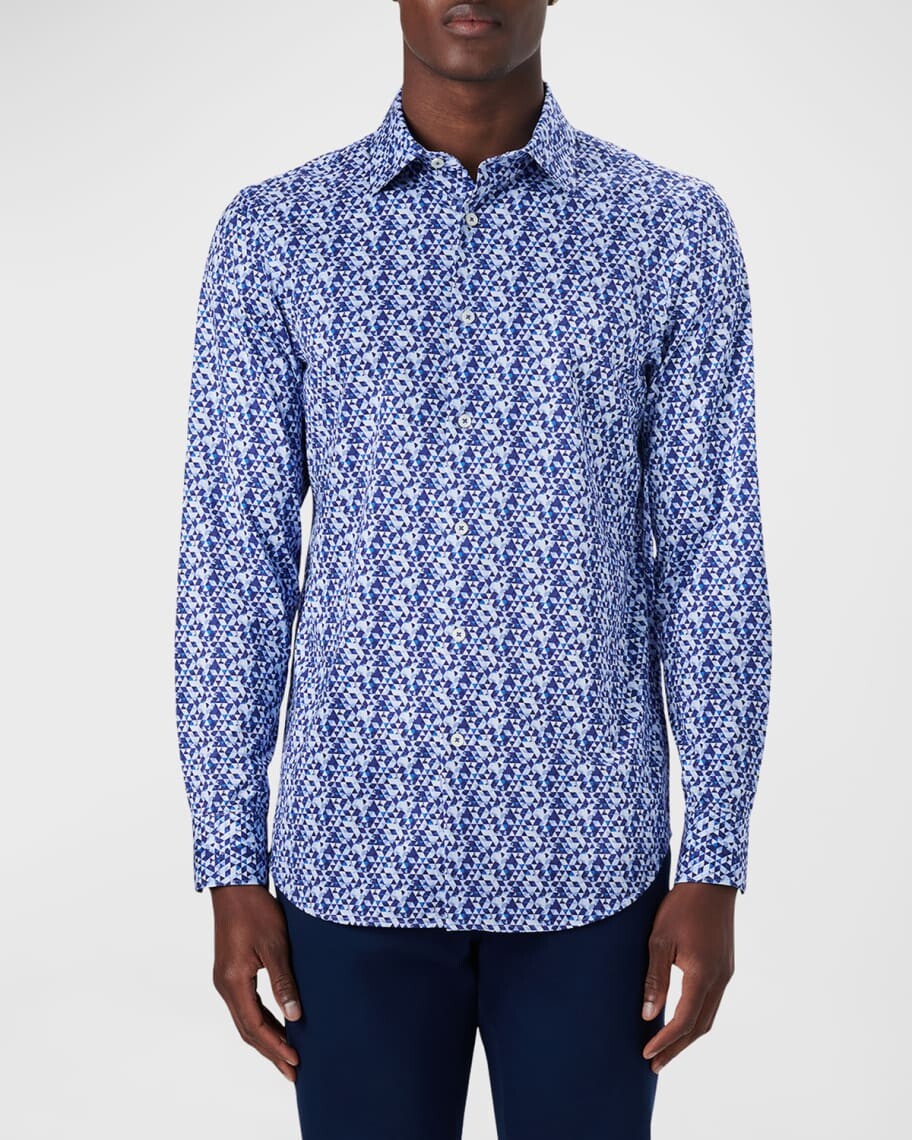 

Мужская спортивная рубашка Ooohcotton 8-Way Stretch Bugatchi