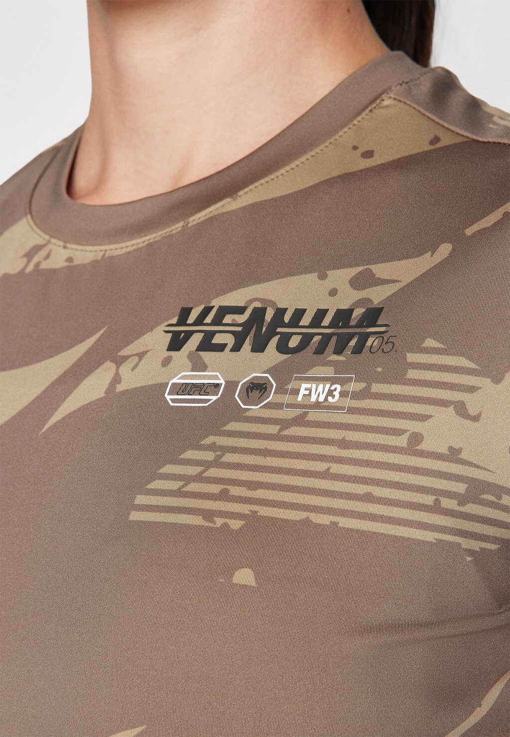 

Спортивная футболка UFC FIGHT WEEK Venum, хаки
