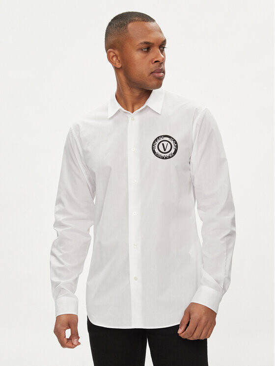 

Рубашка стандартного кроя Versace Jeans Couture, белый
