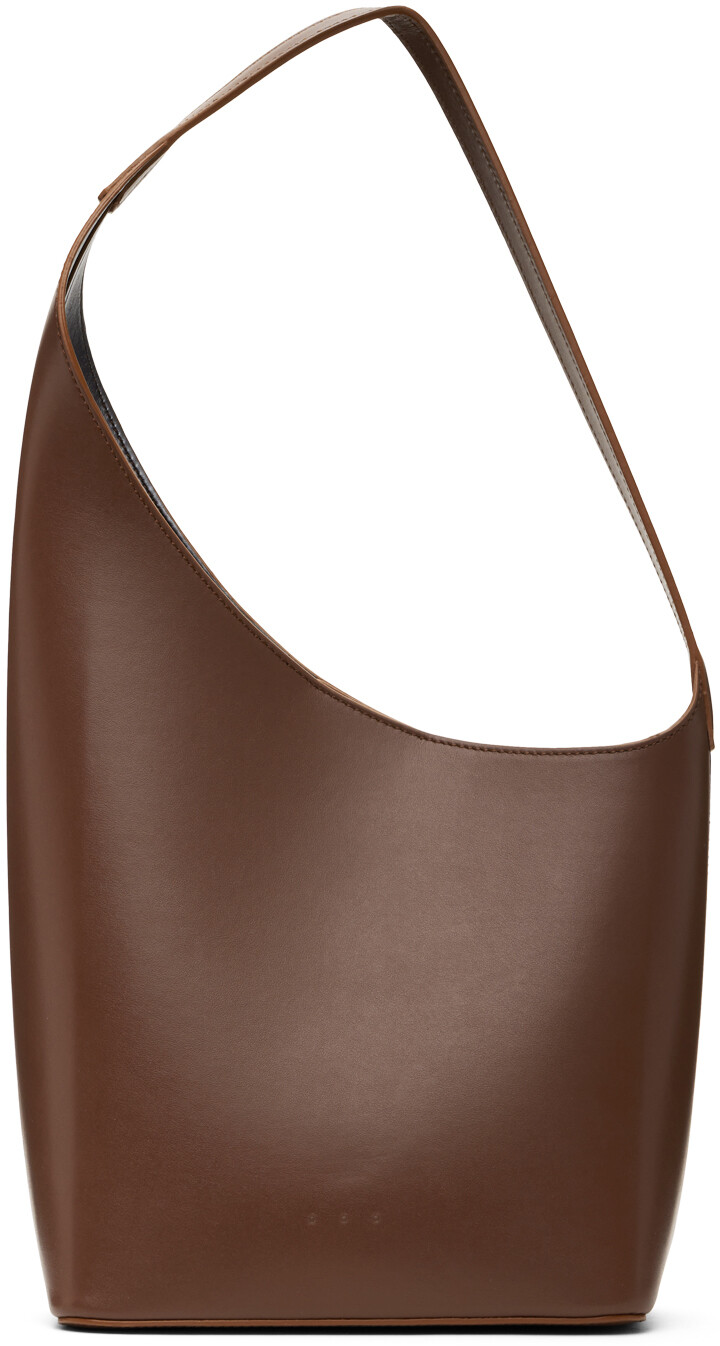 

Коричневая сумка Demi Lune Aesther Ekme, цвет Brunette
