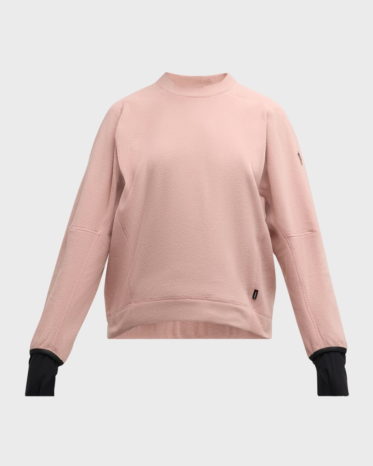 

Толстовка Polartec из микрофлиса Moncler Grenoble, розовый
