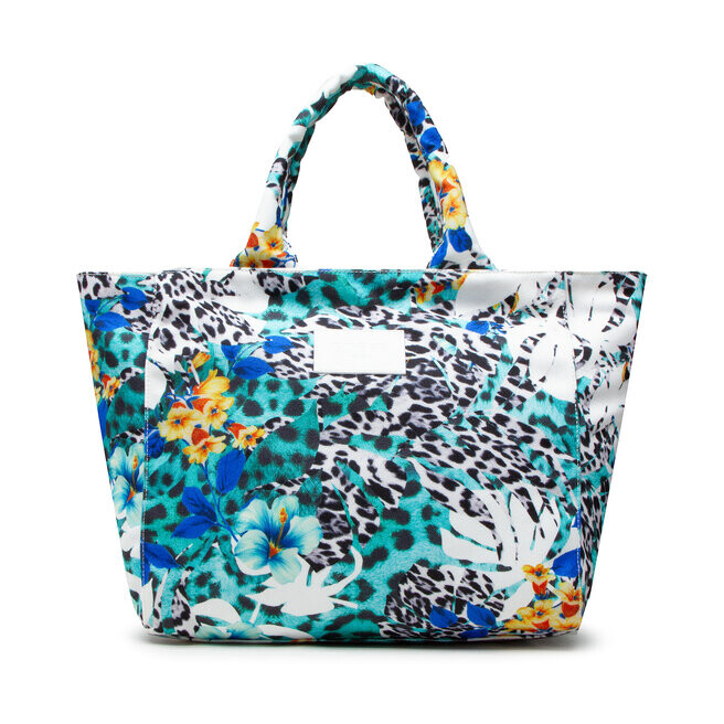 

Сумка-шоппер Guess PrintedCanvas Beach, цвет синий