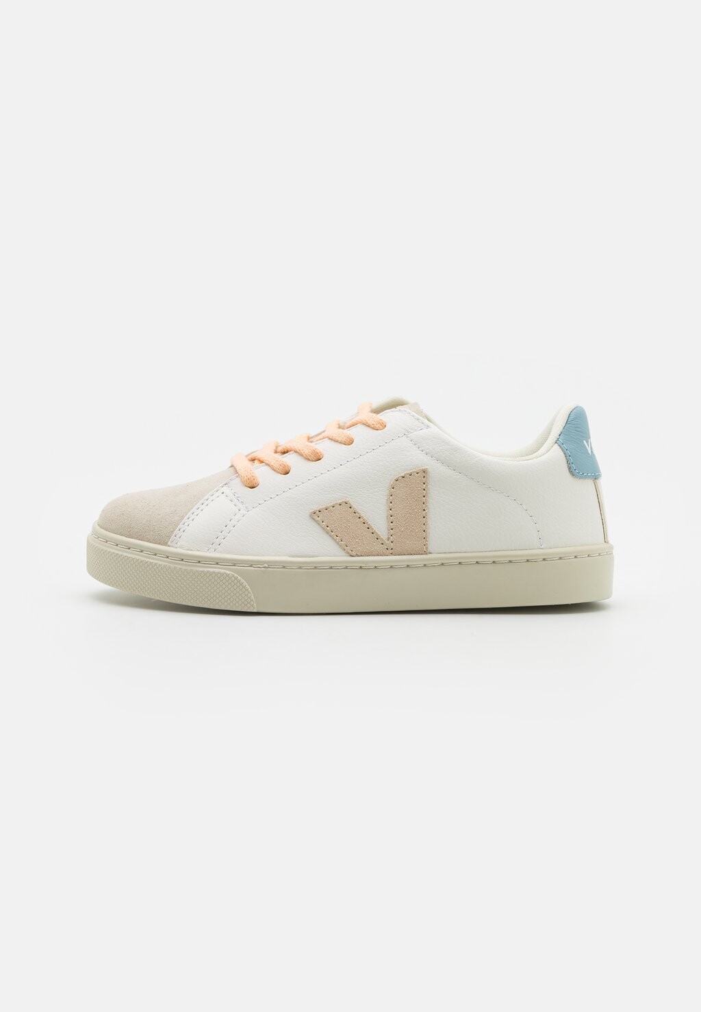 Низкие кроссовки Small Esplar Laces Veja, цвет white/steel низкие кроссовки small esplar unisex veja цвет extra white california