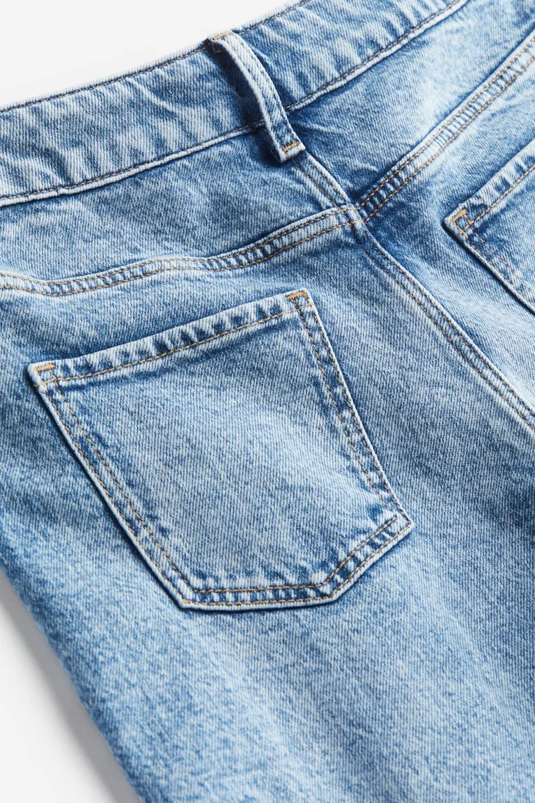 

Джинсы baggy fit bootcut H&M, синий