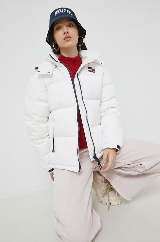 

Пуховик Tommy Jeans, белый