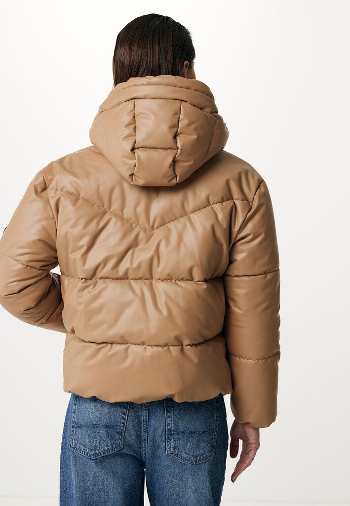 

Зимняя куртка Hooded PU Jacket Mexx, песочный