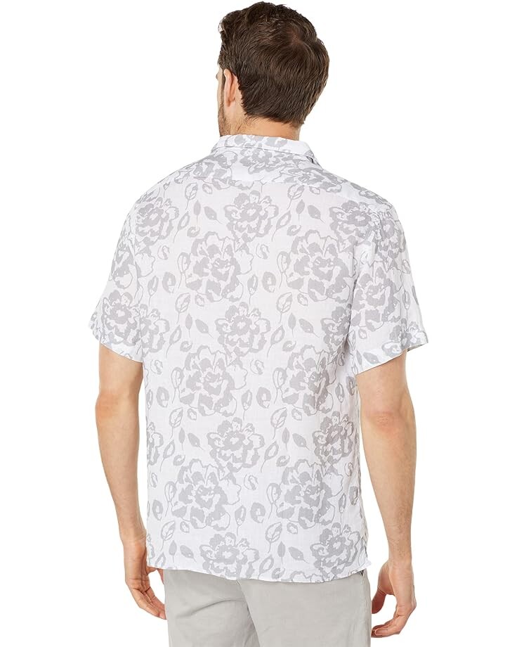

Рубашка BENSON Mailbu Printed Camp Collar Shirt, цвет Grey Flowers