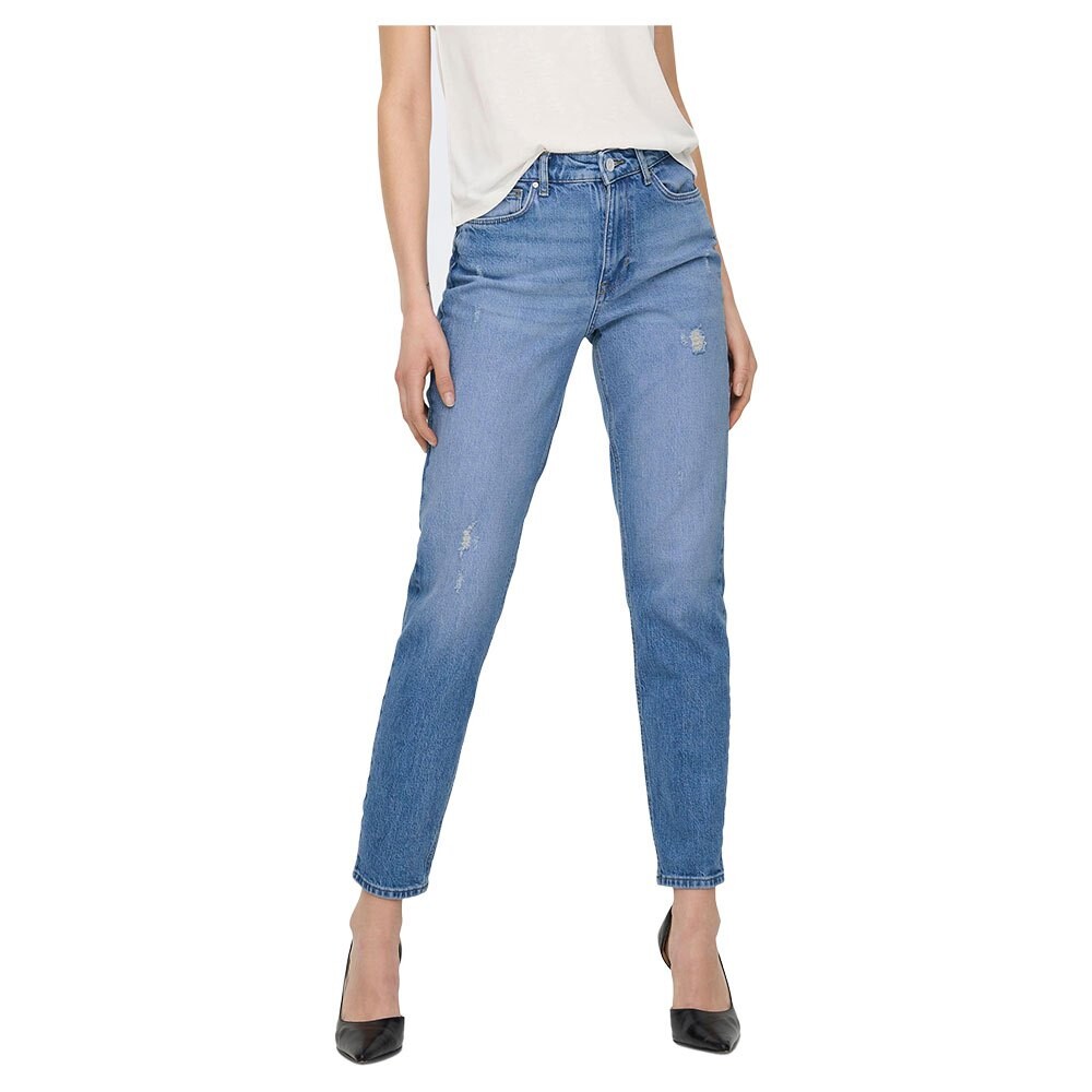 

Джинсы Only Emily Straight Fit Rea697 High Waist, синий
