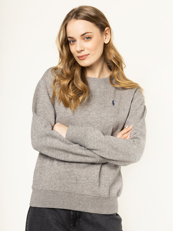 

Толстовка обычного кроя Polo Ralph Lauren, серый