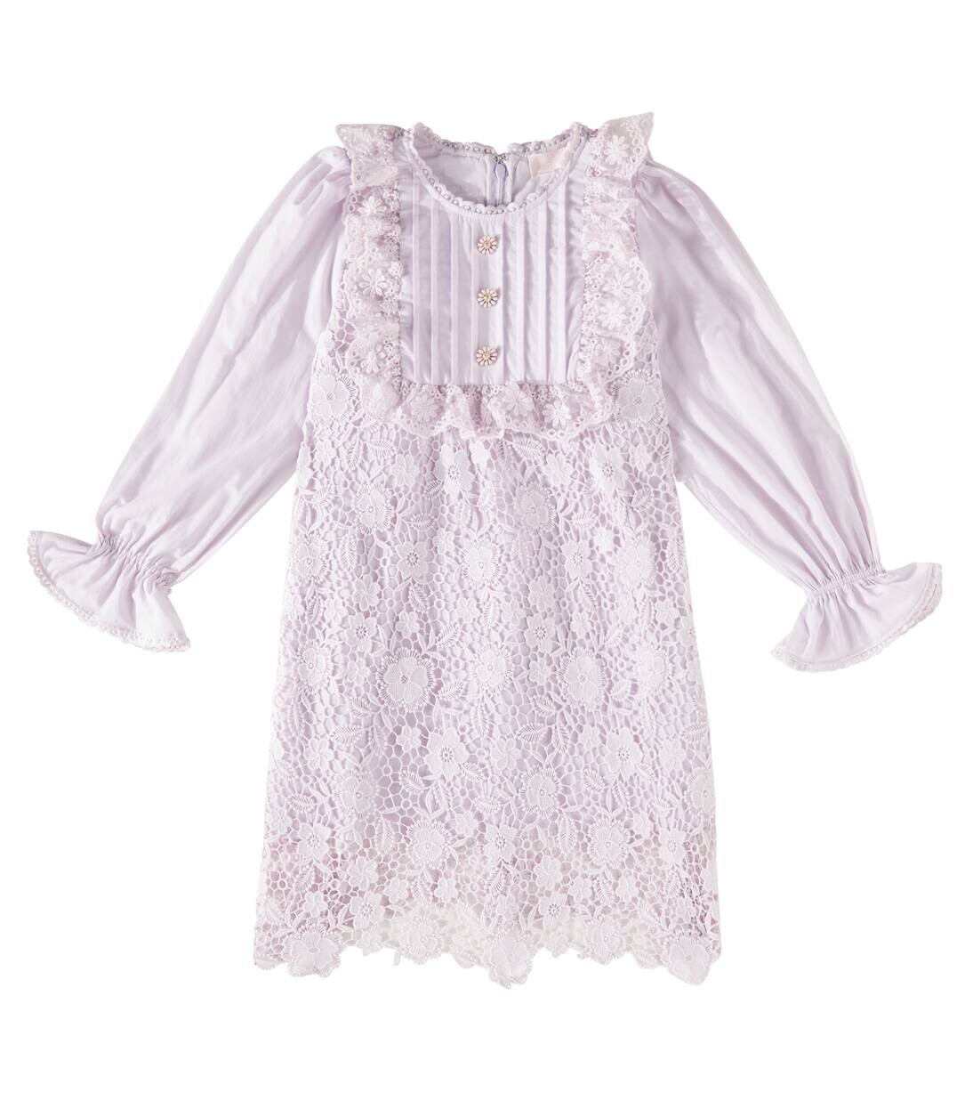 

Платье из цветочного кружева Dentelle Tutu Du Monde, цвет gentle lavender