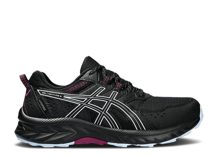 

Кроссовки ASICS Wmns Gel Venture 9 Waterproof 'Black Light Blue', черный