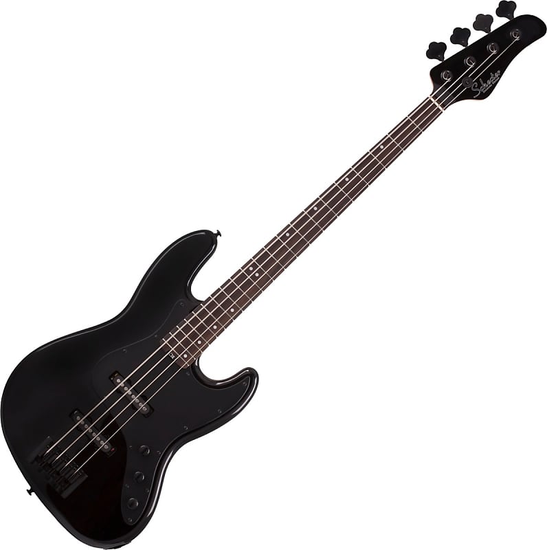 Басс гитара Schecter J-4 Electric Bass in Black 4 струны jazz jb бас гитара палочка 10 отверстий черная 3 слойная царапина стандартная j бас палочка различные цвета